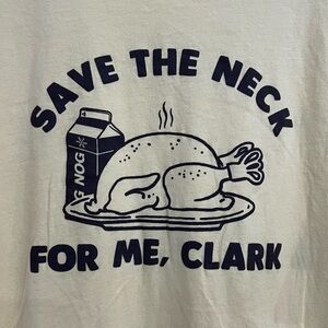 Men’s National Lampoon Christmas Vacation Graphic Short Sleeve Yellow Tshirt XXL